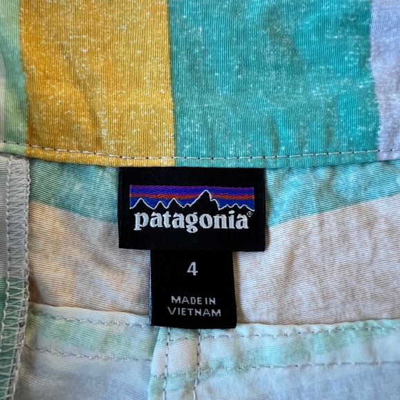 Patagonia Wavefarer Boardshorts 5” Fitz Stripe Texture Pura Purple - Picture 8 of 11